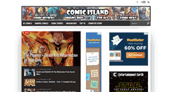 Desktop Screenshot of comicisland.org